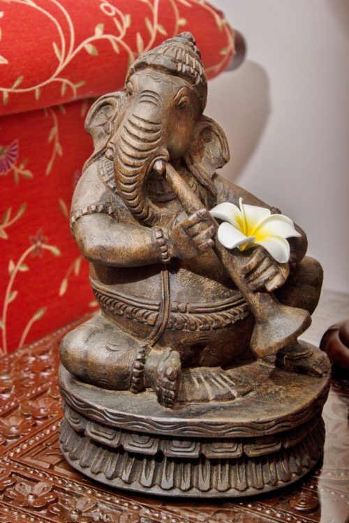 12 in Ganesha with Musical Instrument : $ 199