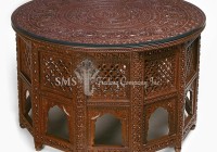 Round Top Jali Table