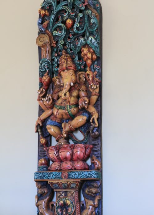 5 ft Multicolored Ganesha Panel